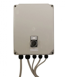 Compressor gedempt - 270 liter tank ster-driehoek - 4kW, 400V, 11 bar