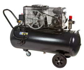 Compressor 100 liter tank - 2,2kW, 230V, 10 bar