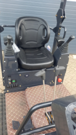minigraver CMH ZJS15-E 72Volt ELECTRISCH zwenkgiek rubsverstel