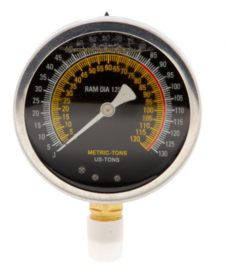 Manometer voor werkplaatspers VPSP75HEL