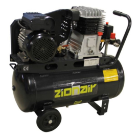 Compressor 50 liter tank - 2,2KW, 230V, 8bar