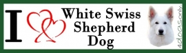 I LOVE Witte Herder / White Swiss Shepherd Dog OP=OP