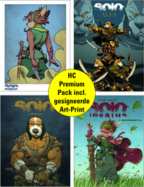 SOLO HC Premium Pack:  Alfa + Legatus 1 en 2 + gesigneerde art-print