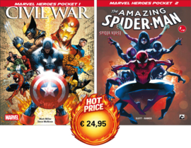 Marvel Heroes Pocket 1 en 2 HOT PRICE pakket