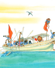 De koning gaat uit varen
