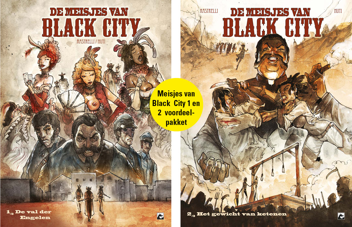 Meisjes van Black  City 1 en 2 voordeelpakket Deel 1 en 2 (van 3)
