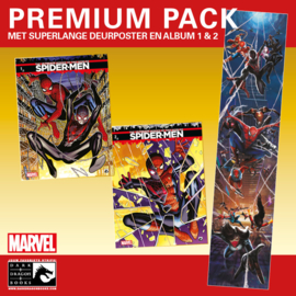 Spider-Men 1 en 2 Premium Pack met deurposter