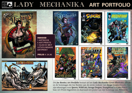 Lady Mechanika artbook+gelimiteerde art portfolio SET