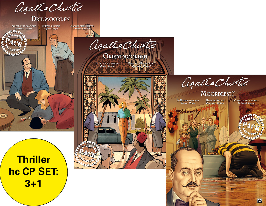 Thriller hc CP SET: 5+1