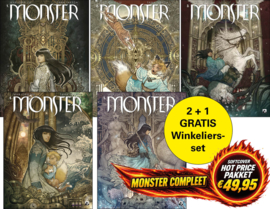 Monster compleet HOT PRICE pakket SET: 2+1
