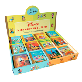 Disney Mini Gouden Boekjes – Display met 12 x 5 titels