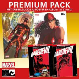 Marvel Classics Premium Pack: Daredevil, The man without fear 1 en 2 hc (van 2)