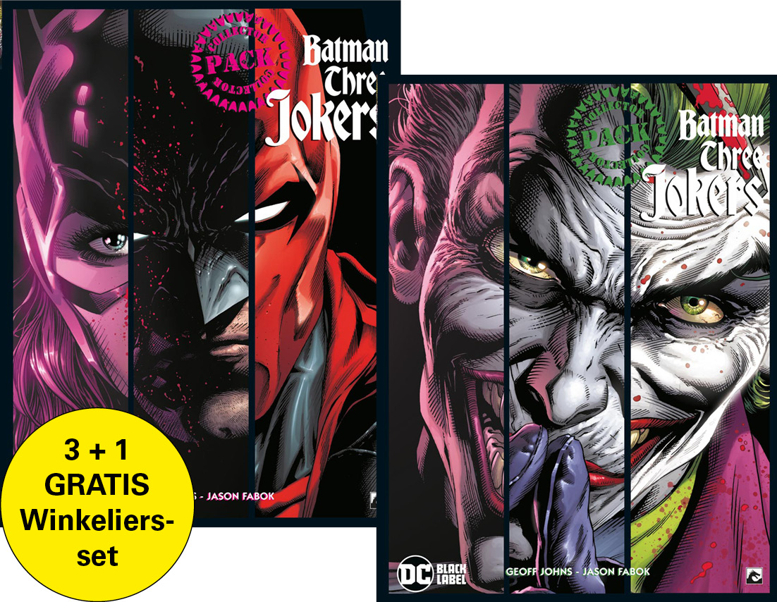 Batman 3 Jokers CP SET: 3+1