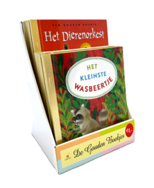Gouden Boekjes Display met 12 klassiekers / Zomeractie