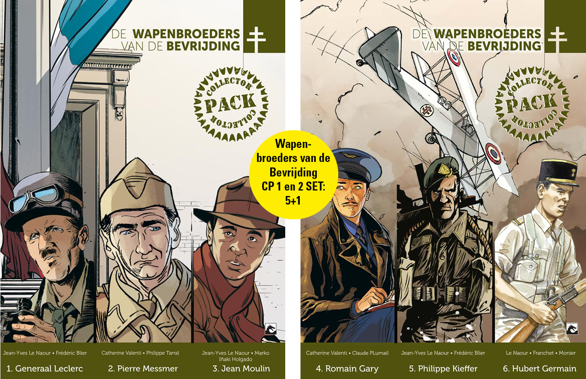 Wapenbroeders van de Bevrijding CP 1 en 2 SET: 5+1