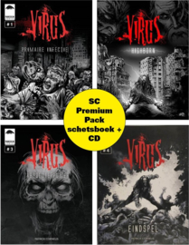 Virus SC Premium Pack (1/2/3/4) Prem Pack + schetsbook & CD