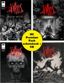 Virus HC Premium Pack (1/2/3/4) + schetsbook & CD