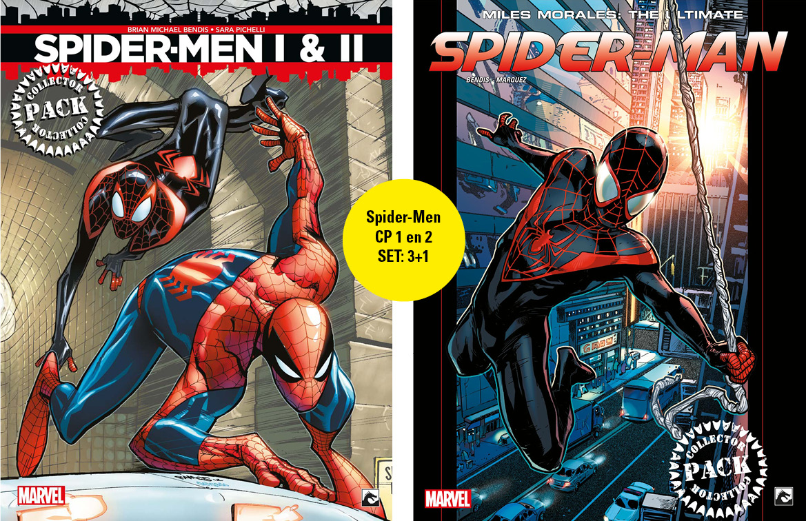Spider-Men CP 1 en 2 SET: 3+1