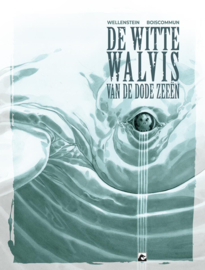 Witte walvis van de dode zeeen