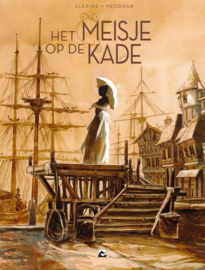 Meisje op de kade