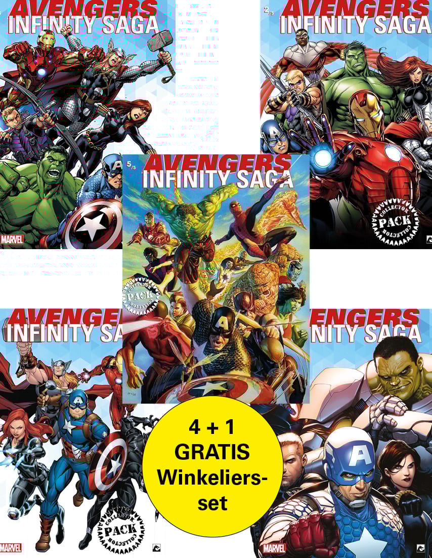 Avengers Infinity Saga CP SET: 4+1