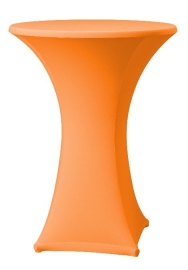 Stehtischhusse Samba Orange