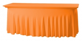 Stehtischhusse Wave Orange