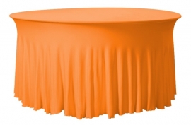 Tischhusse Grandeur 183 x 76 cm Orange