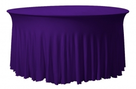 Tischhusse Grandeur 183 x 76 cm Violett