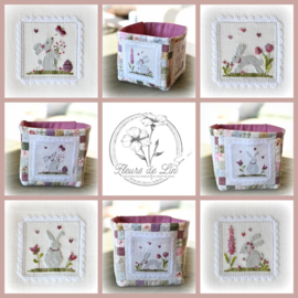 Fleurs de Lin - "Lapins de printemps"