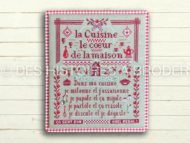 Des Histoire à broder - "Dans ma cuisine" (semi-kit)