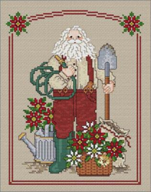 Sue Hillis Designs - "Poinsetta Santa"