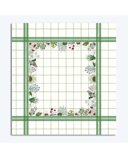 Réf. 6041  - Nappe Champêtre (landelijk) -  (1.40 x 1.40)