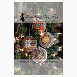 Heartstring Samplery - Tea Ball Ornaments