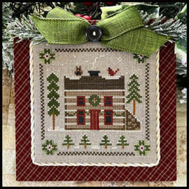 Little House Needleworks - Log Cabin Christmas- "Log Cabin Christmas" (nr. 8)