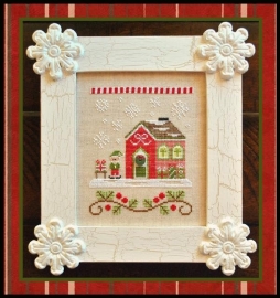 Country Cottage Needleworks - Santa`s House - Elves workshop  nr. 11