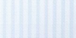 DMC - Precut Aïda - Impressions - wit met blauwe strepen (aïda 5.5 of 14 count)