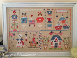Cuore & Batticuore - "Stars and Stripes in Quilt"