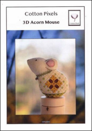 Cotton Pixels - "3D Acorn Mouse"