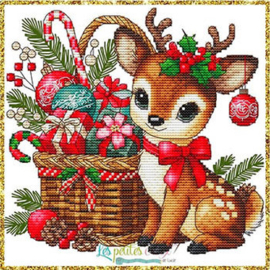 Les petites Croix de Lucie - "Festive Reindeer"