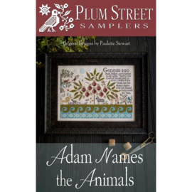 Plum Street Samplers - Adam Names the Animals