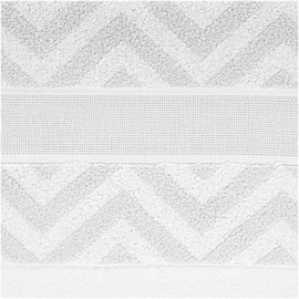 Rico Design - Serviette (gris, zigzag) ref. 740258.18