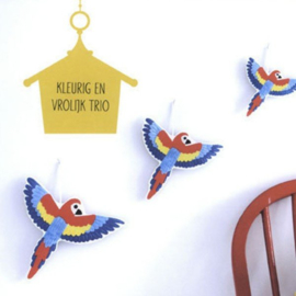 Boek - Mollie makes Birds (haken, breien, papercraft en meer)