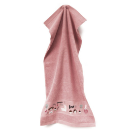 Rico Design - Handdoek (roze) (art. 740272.18)