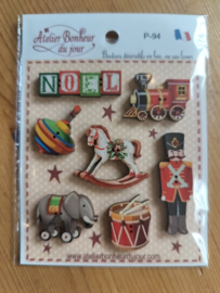 Atelier Bonheur du Jour - "Kerstspeelgoed" (P-94)