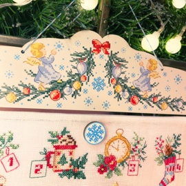 Les Brodeuses Parisiennes - Hanger "Calendrier de l'Avent" (linnen)