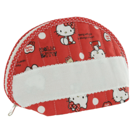 Toilettasje - Hello Kitty (rood)