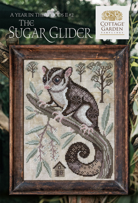 Cottage Garden Samplings - "A year in the woods II - Sugar Glider (nr. 2)"