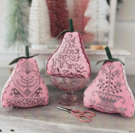 Annie Beez Folk Art - "Sweetheart Pears"