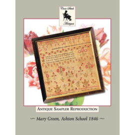 Cross Stitch Antiques - Mary Green, Ashton School 1846